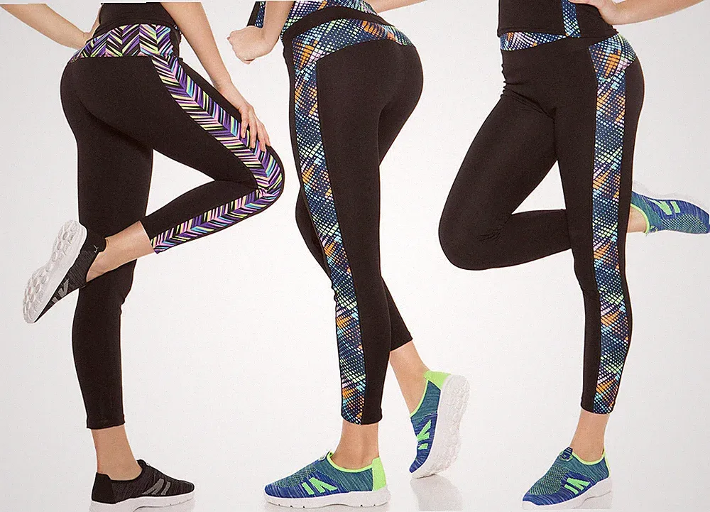 Damen Leggins Fitness Sport Yoga Jogging Training Laufhose M 38