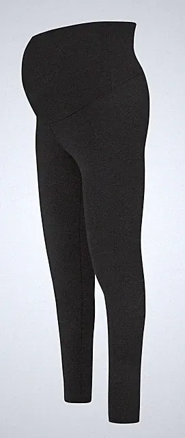 Damen Merino Umstands Hose Schwangerschaftshose Umstandsleggins aus Merinowolle