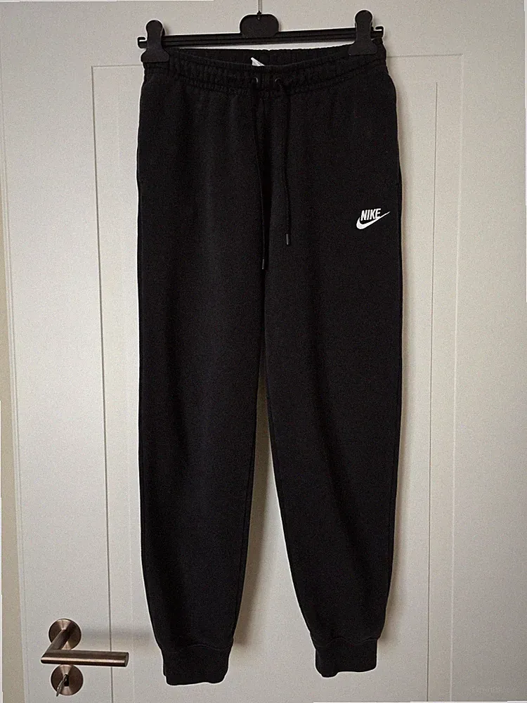 Damen Nike Jogginghose Trainingdhose Gr. S, Schwarz