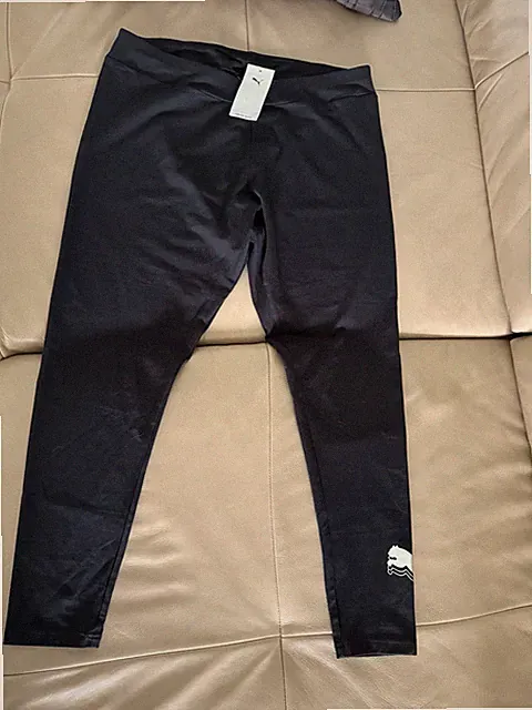Damen Puma Laufhose XL, schwarz, Neu!