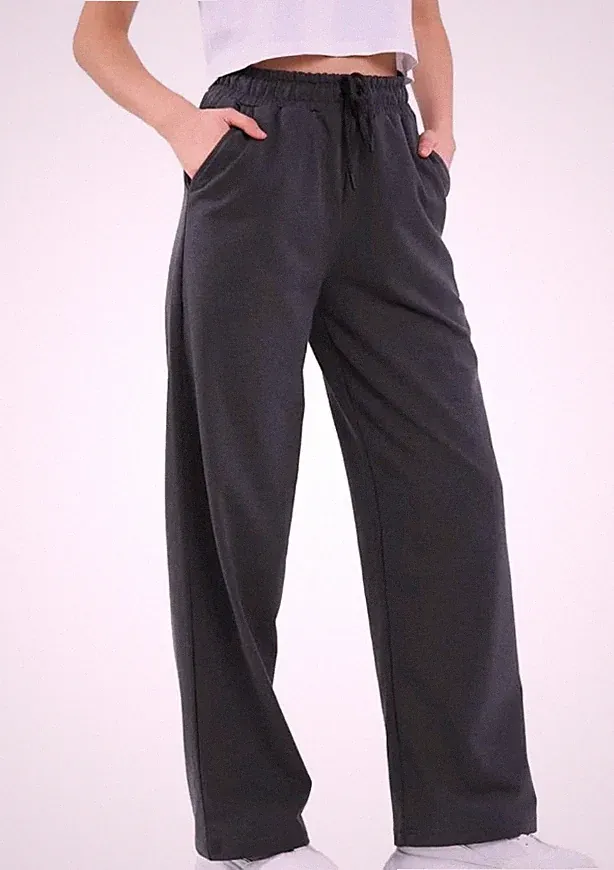 damen Thermo Sport-Hose Winter Jogging-Hose Baumwolle Fleece Trainingshose warm