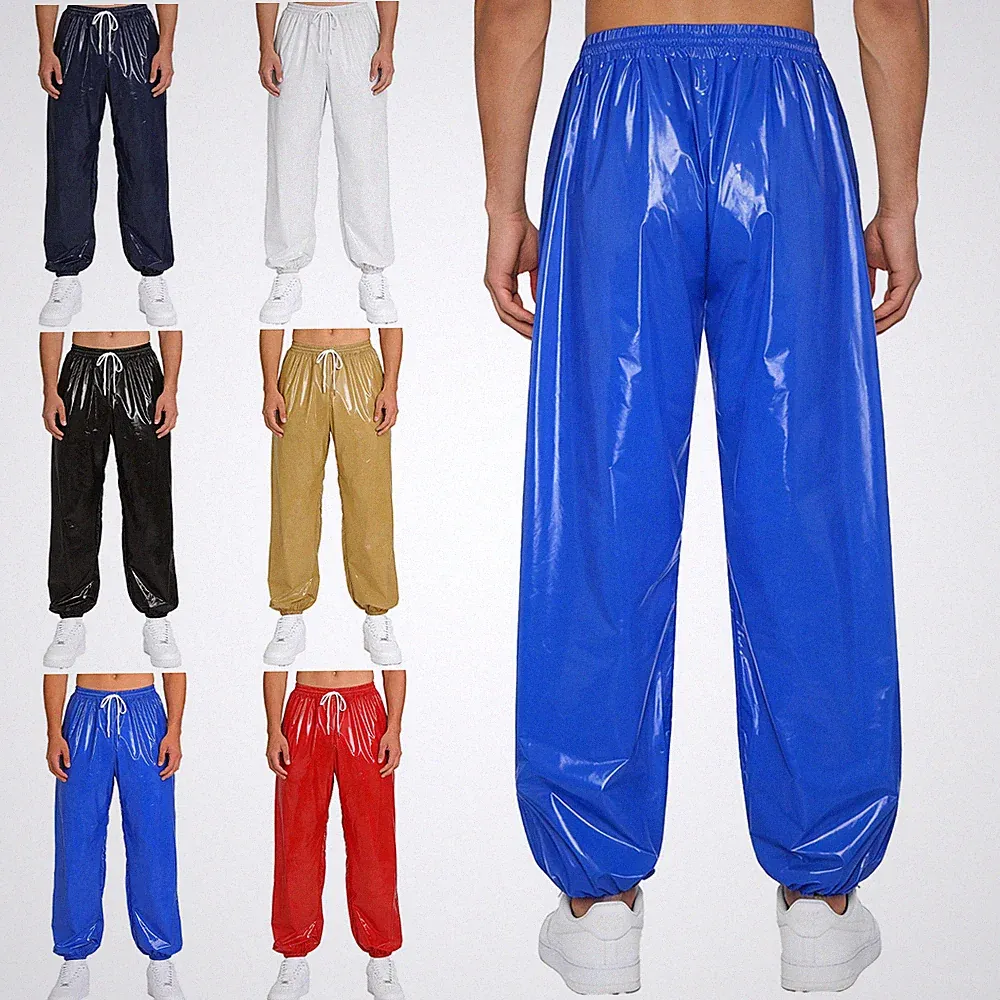 DE Herren Wasserdichte Hose Leichte Baggy Jogginghose Wasserdichte Überhosen