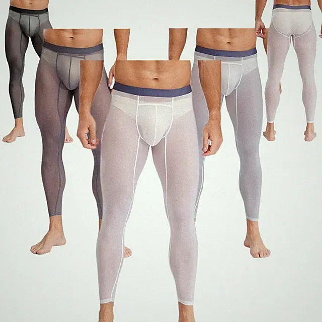 DE Männer Jogginghosen Unterhosen Hosen Laufen Strumpfhosen Training Sport Yoga