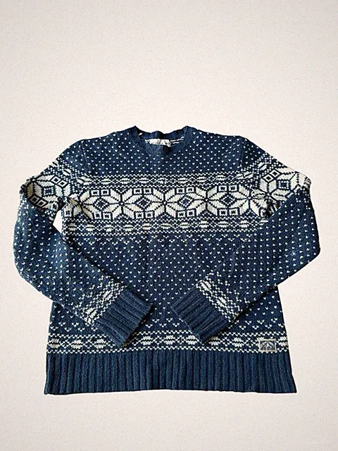 Denim & Supply Scandi Pullover Herren mittelblau Ralph Lauren Nordic