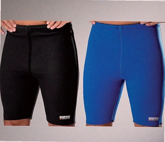 Derbystar Thermohose Short schwarz/blau 2 Farben Wendesystem [7400]