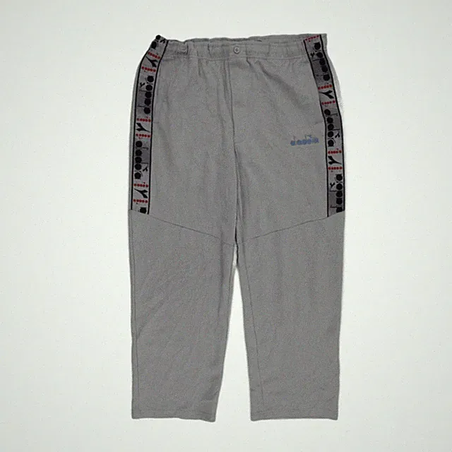 Diadora Jogginghose Herren grau Gummibund Größe L