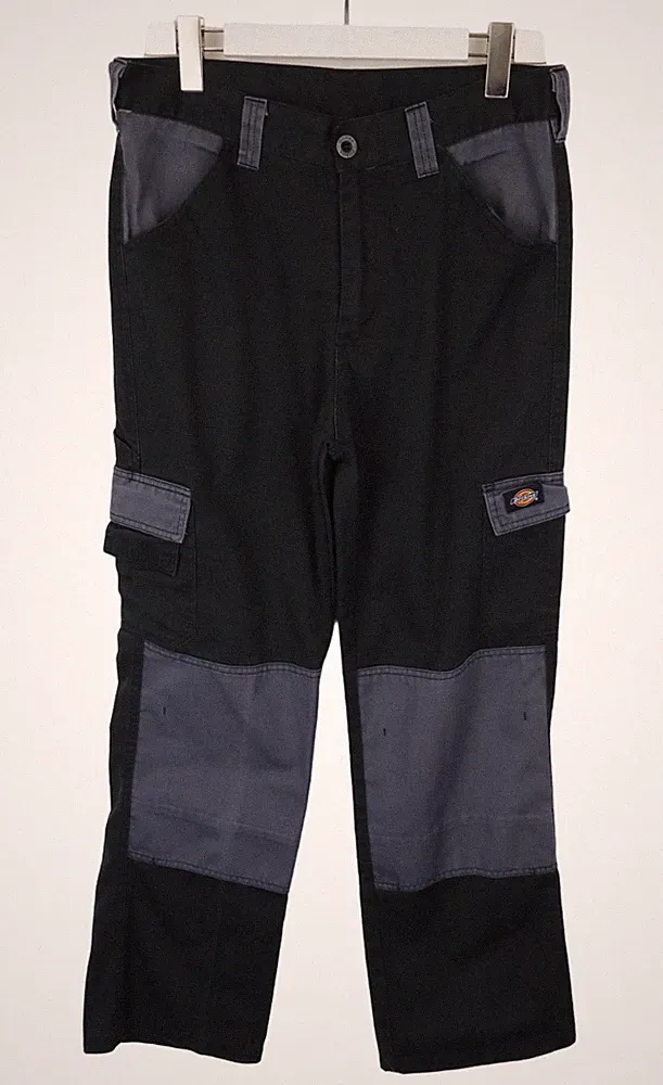 Dickies Herren Hosen UK 32 Regular Fit Zip Fly Casual Taschen Dunkelblau