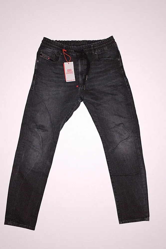 Diesel Herren Jogginghose - D-Krooley Joggjeans - A09721 - schwarz - W32 L32