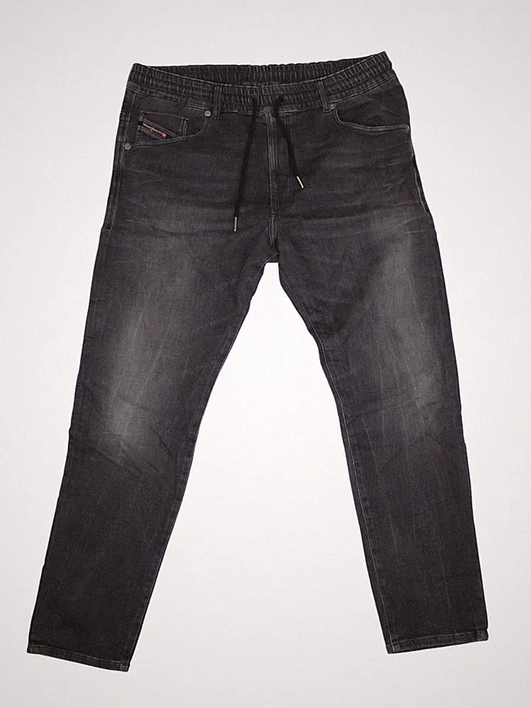 Diesel Herren Jogginghose - D-Krooley Joggjeans - A09721 - Schwarz - W36 L32