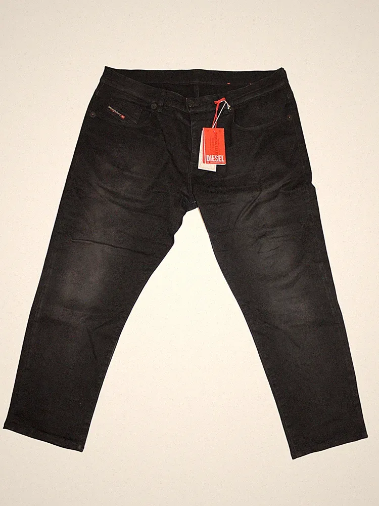 Diesel Herren Jogginghose Joggjeans - D-STRUKT-Z-NE Jogg A05514 - schwarz - W36