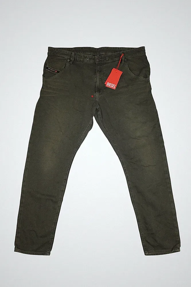Diesel Herren Jogginghose - Thommer-Y-NE Joggjeans - A00882 - grün - W38