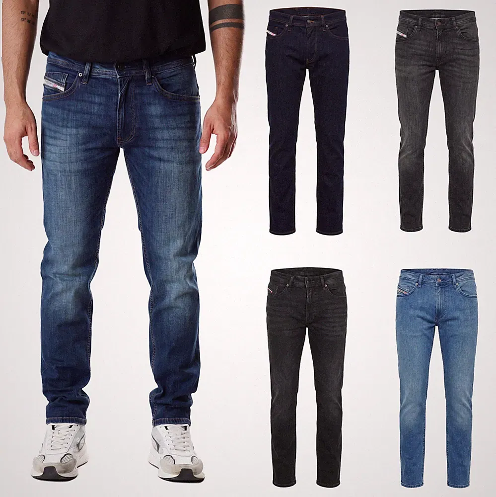 Diesel - Herren Slim Fit Low Waist Stretch Jeans - THOMMER-R