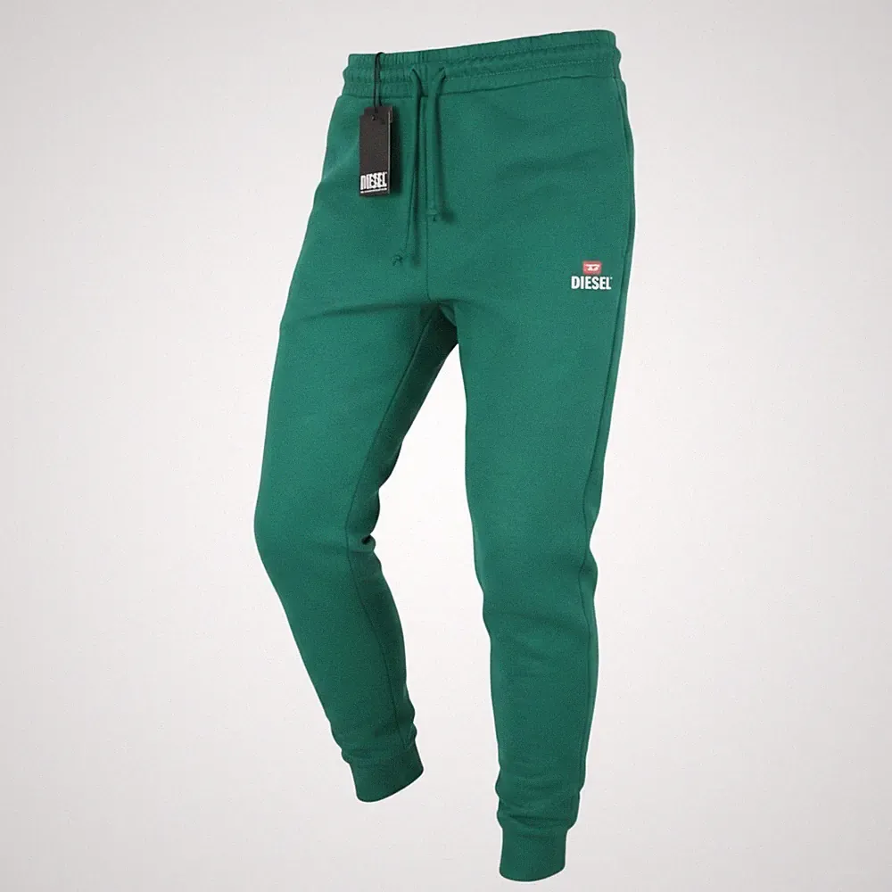 DIESEL Herren Sweatpants P-Tary New D Logo Kordelzug L Grün
