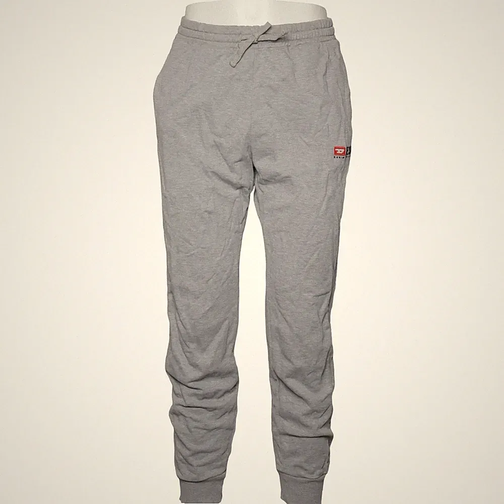 Diesel, Jogginghose, Größe: L, Grau, Baumwolle, Einfarbig, Sweat, Herren #iCA