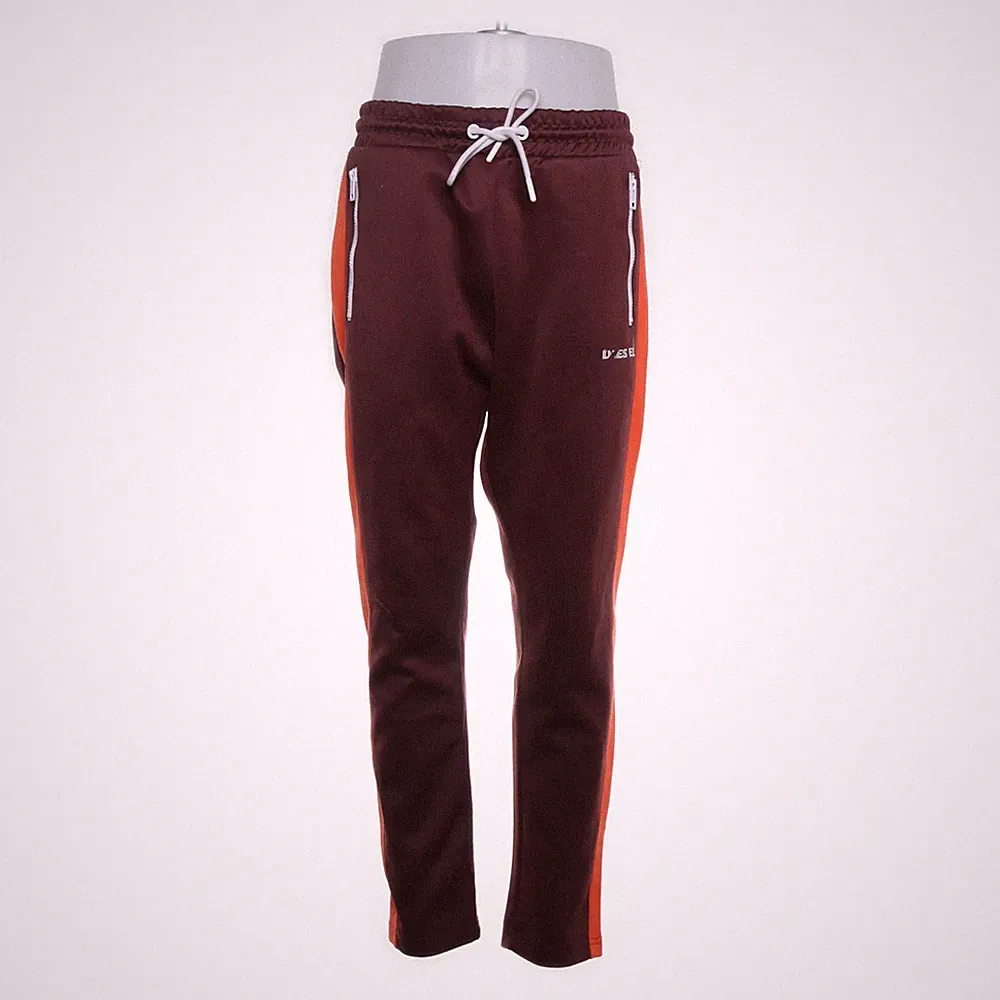 Diesel, Jogginghose, Größe: M, Braun/Orange, Baumwolle/Polyester, Print #ZdU