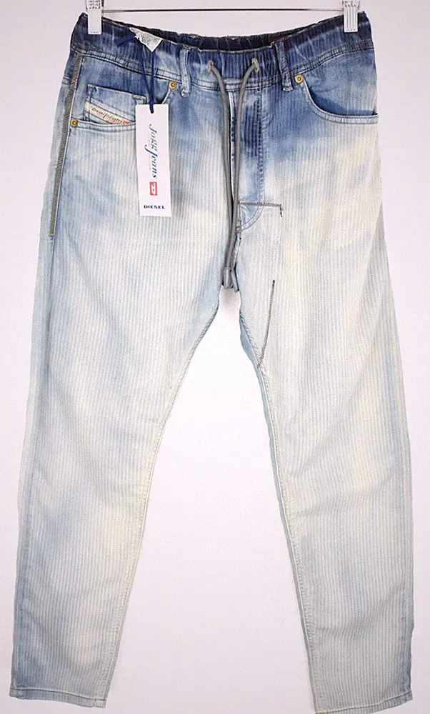 Diesel Narrot-Ne Denim Sweatpants JoggJeans Herren Jeans W28 Tapered Faded