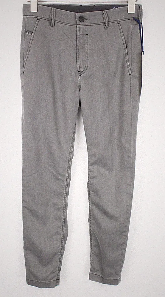 DIESEL Slim-Chino-M-NE 0685E Herren Chino Slim Fit Jogger Stretch Grau W26