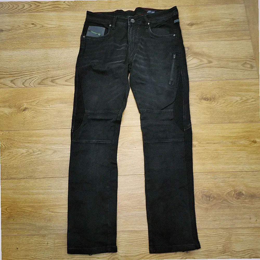 Diesel Thavar Sweathose Jogg Jeans Herren W32 L30 schwarz Stretch Slim Skinny Fit