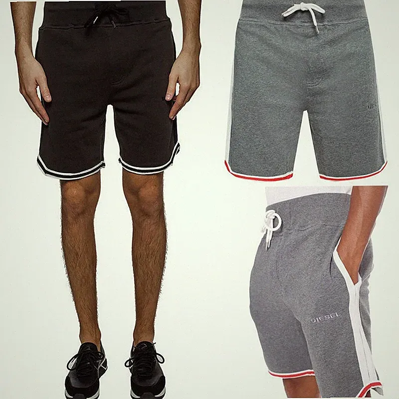 DIESEL UMLB PAN Herren Fleece Shorts Gym Laufen Jogginghose Bermuda Shorts