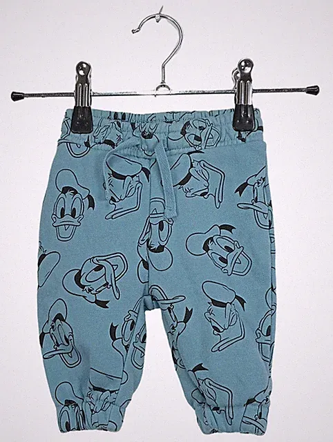 Disney Jogginghose Gr. 50 Blau Cartoon Muster Kinder