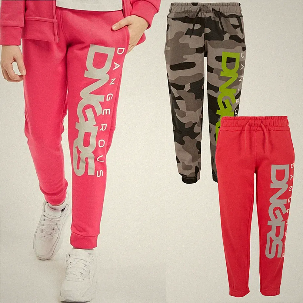 DNGRS Dangerous Classic Junior Sweatpants Kidwear Jogginghose Logo Print Unisex