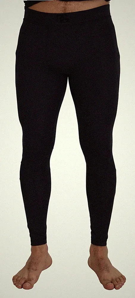 DOLCE & GABBANA Hose Schwarz Nylon Slim Fit Stretch Trouser IT48/W34/M UVP 72...