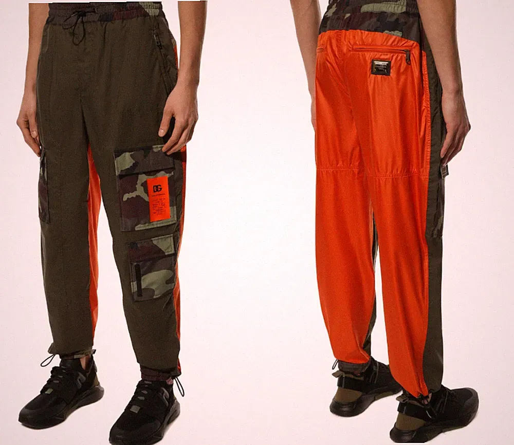 DOLCE GABBANA Tapered Trousers Lounge Pants Jogpants Festival Jogging-Hose 3XL