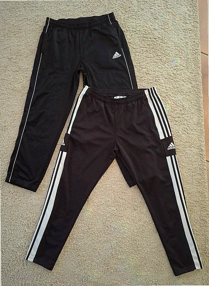 Doppelpack 2x Adidas Herren Jogging Sport Hose Gr XL 56 58 Top Zustand