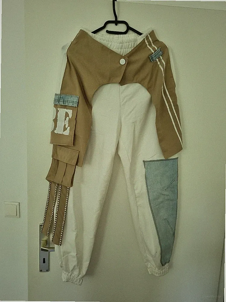 Dqmane Jogginghose mit Jeansdetails Gr. XS neu. O. Etikett