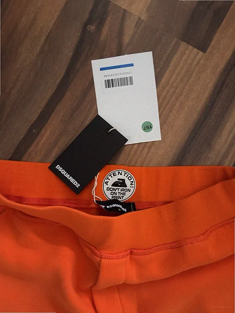 Dsquared2 Jogginghose Gr.M Neu Orange