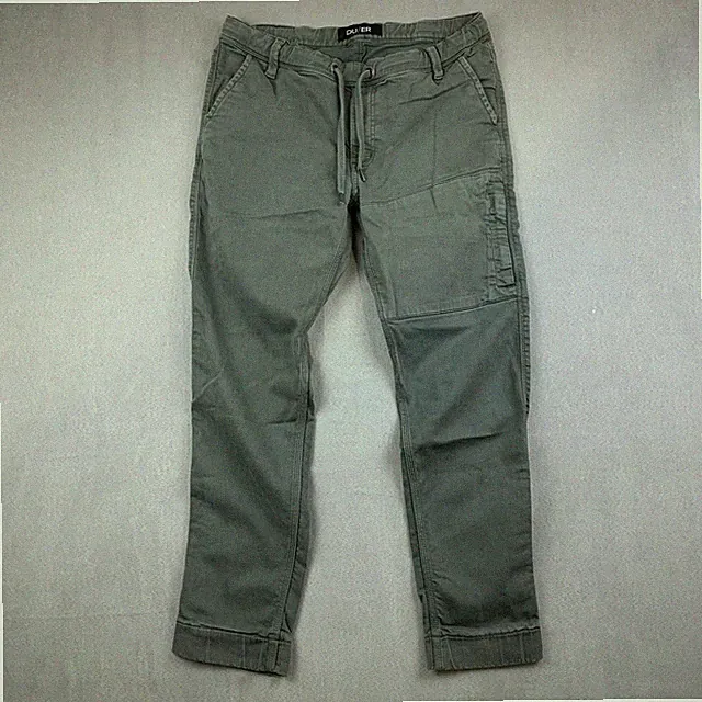DU/ER Mens Pants 33 Gray N2X Slim Fit No Sweat Jogger Tapered Performance 33x27