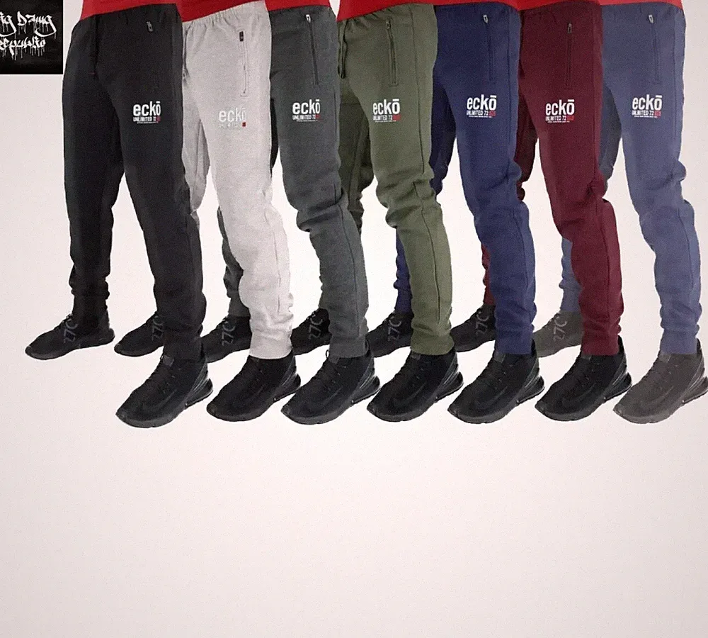 Ecko Unltd Herren Jogger Urban Sweatpants Gym Track Pants – Designer Streetwear