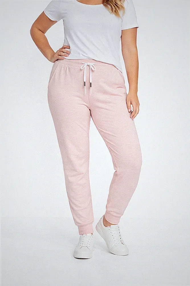 Elbsand Hose Sweathose Jogginghose hell rosa warm M bis XL (7543)