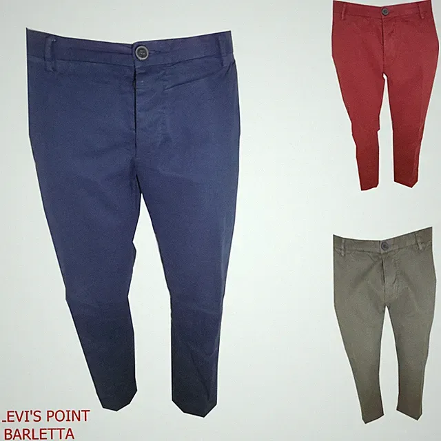 Elegante Herren Hose Chino Stretch Capri Baumwolle Sommer Regular 46 W33