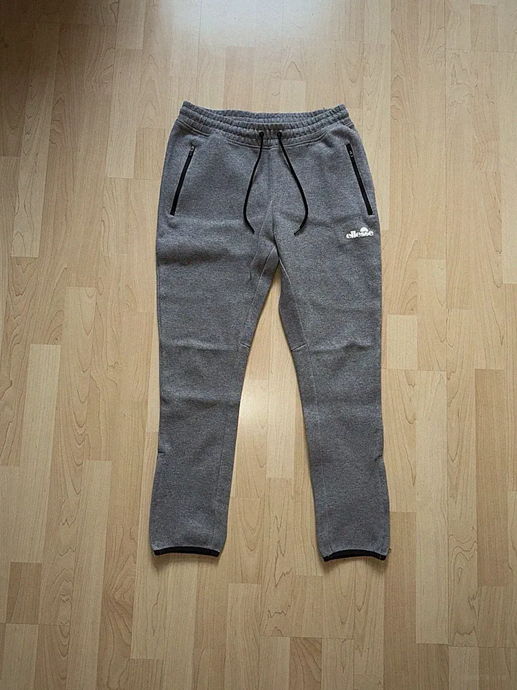 Ellesse Herren Jogginghose | Grau-Melange | Gr. S | Neuer Zustand