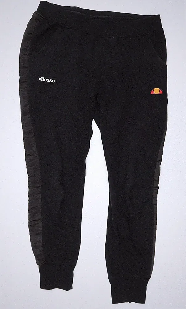 Ellesse Jogginghose Fleecehose Herren schwarz Größe M