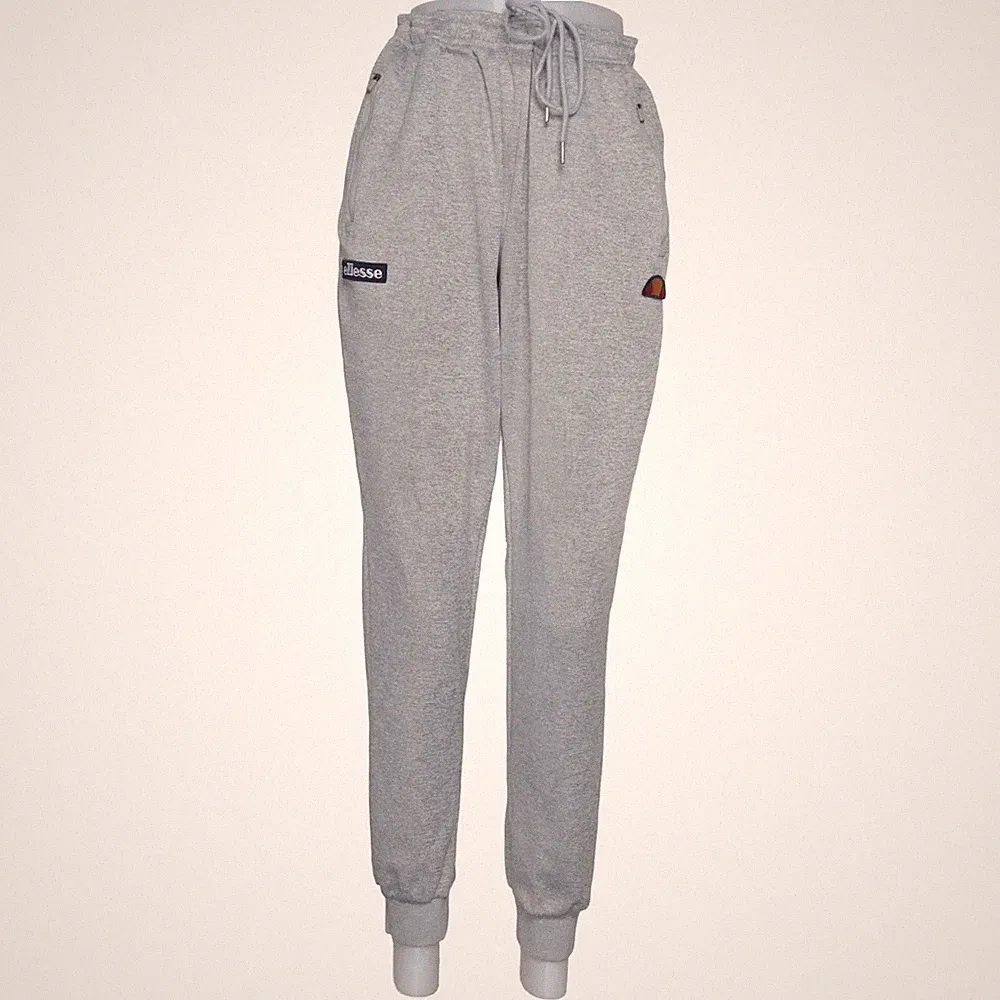 Ellesse, Jogginghose, Größe: L, Grau, Polyester, Einfarbig, Herren #dmU