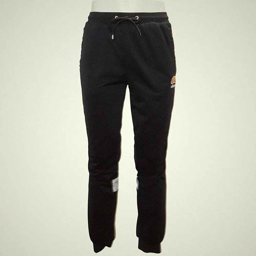 Ellesse, Jogginghose, Größe: L, Schwarz, Polyester, Print, Herren #xRI