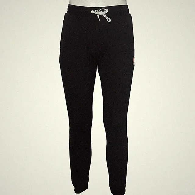 Ellesse, Jogginghose, Größe: M, Schwarz, Baumwolle/Polyester, Print, Sweat #OtA