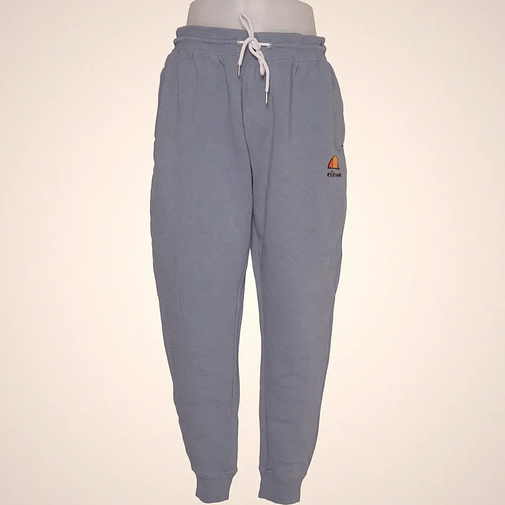 Ellesse, Jogginghose, Größe: XL, Grau, Baumwolle/Polyester, Print, Fleece #iqB