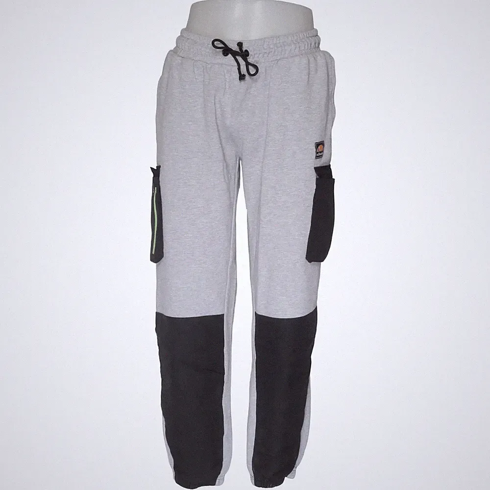 Ellesse, Jogginghose, Größe: XL, Grau/Schwarz/Mehrfarbig #mhS