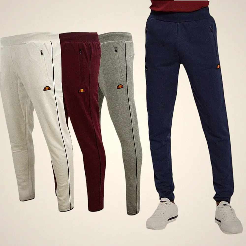 ELLESSE SIMONO Herren Jogginghose Fleece Sweatpants Hose Freizeit Winter...