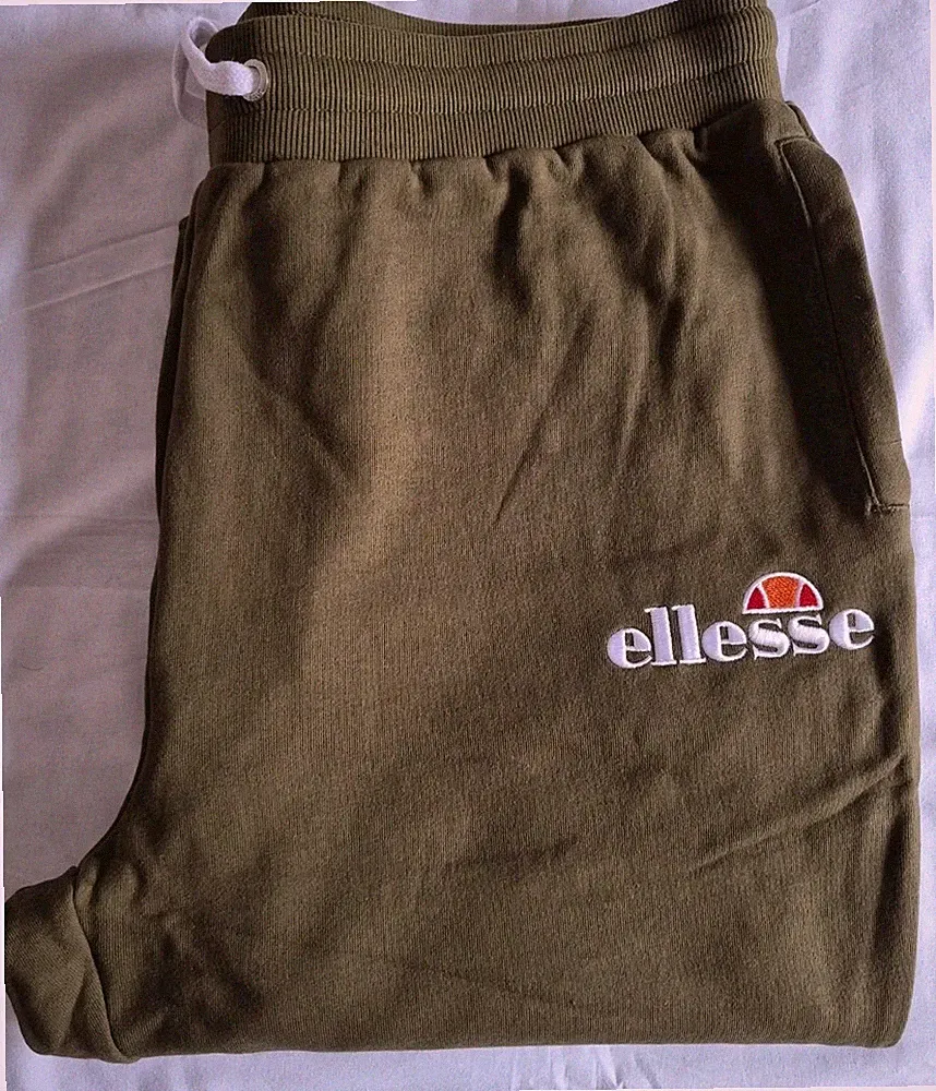 Ellesse Trainingshose Jogginghose Sporthose 3XL Khaki Neu mit Etikett