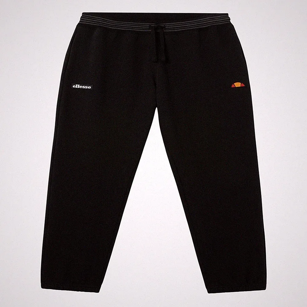 Ellesse Verazo Open Hem Jog Pant Hose Herren Jogginghose schwarz 18593