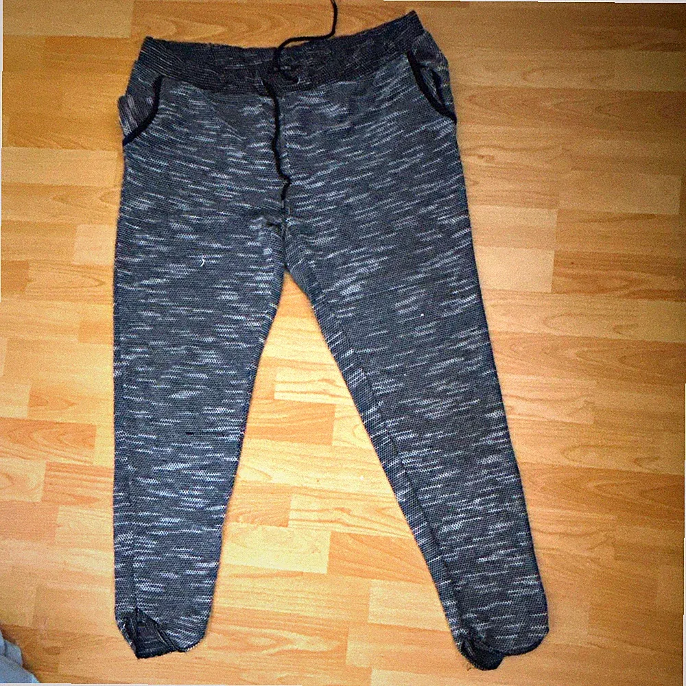 ENERGETICS Herren Jogginghose M grau meliert, Taschen, Zugband, Jersey