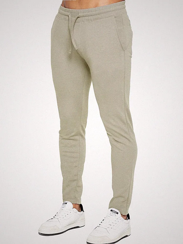 Enzo Herren Smart Jogginghose Casual Gerade Bein Elastisch Premium Stretch Hose