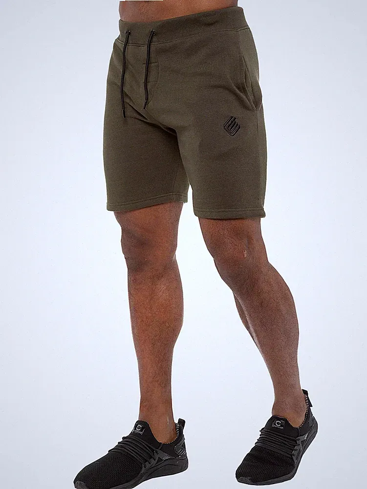 Enzo HerrenFleeceShorts, Laufhose, Jogginghose, Fitnessstudio, Activewear, el...