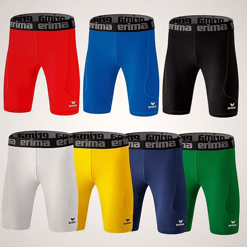 erima ELEMENTAL Tight kurz Funktionshose Thermohose Unterziehhose Radlerhose