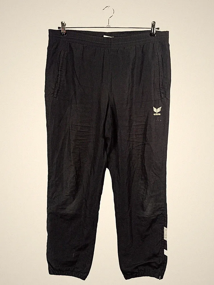ERIMA Trainingshose Herren Gr. 50/L Schwarz Jogginghose Sporthose