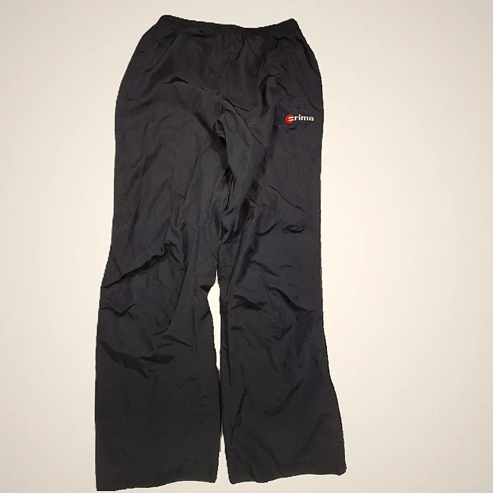 Erima Trainingshose Unisex Jogginghose Funktionsmaterial Schwarz Gr. S-M W30/L30
